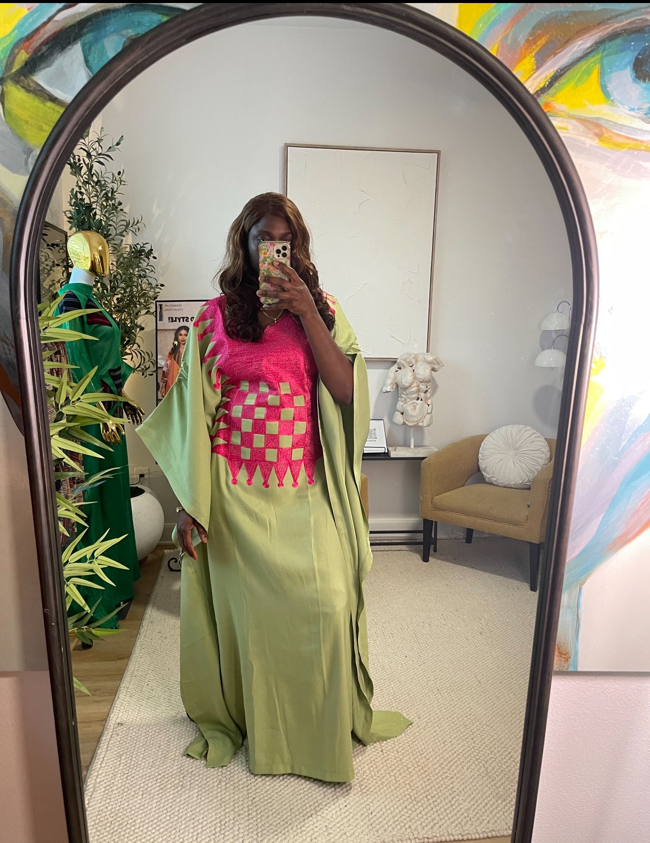 Elegance Embroidery Boubou