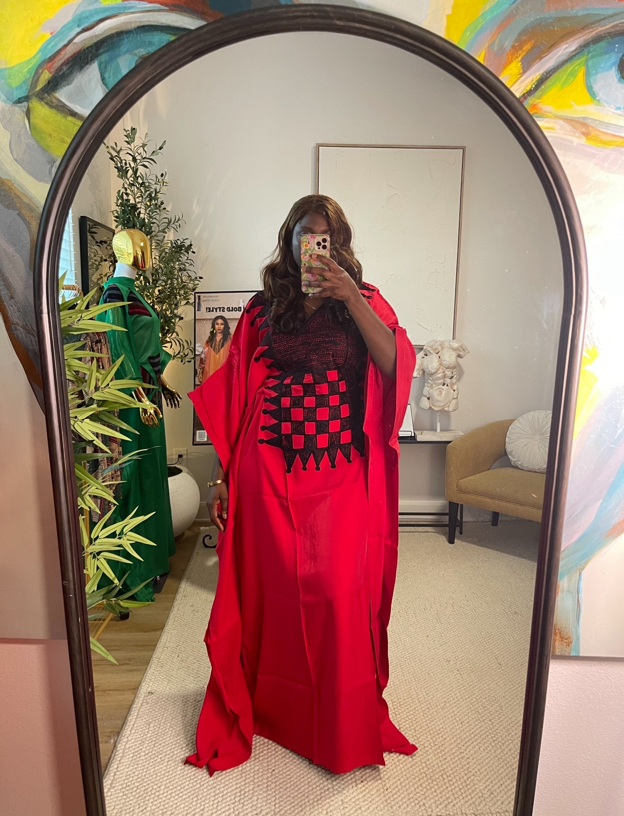 Elegance Embroidery Boubou
