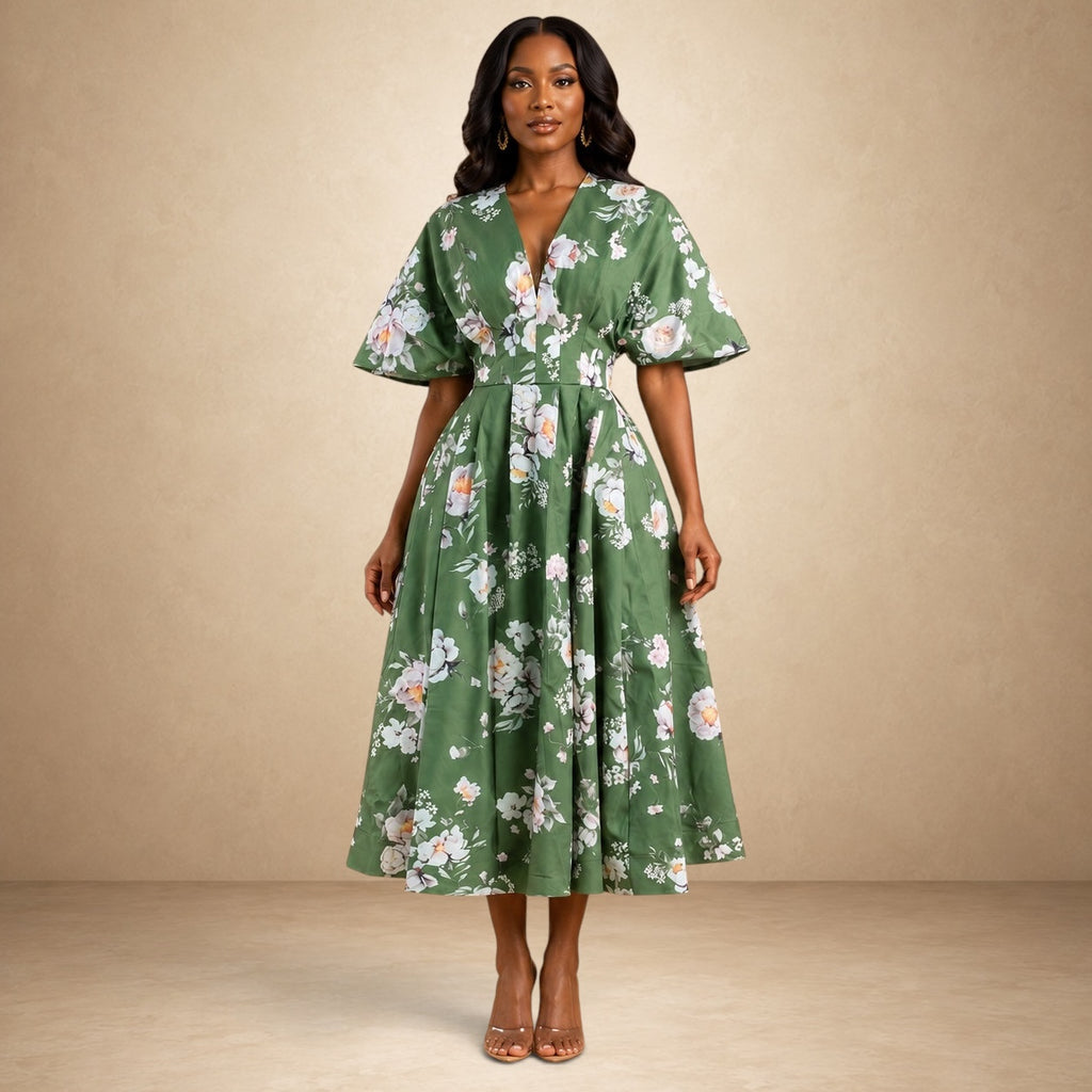 The Elarose Bloom Dress Elegant