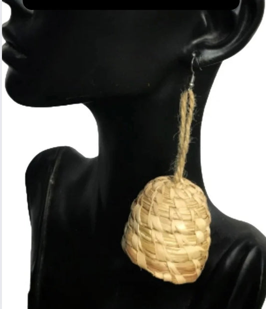 Raffia Bell Drops