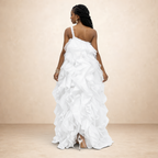 Cloud Muse Ruffle Gown