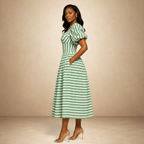 Mariselle Corset Midi Dress