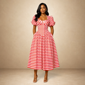 Mariselle Corset Midi Dress