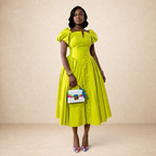 Zina Corset Midi Dress