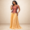 Golden Muse Corset Set