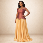 Golden Muse Corset Set