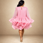 The Eloria Ruffle Mini Dress